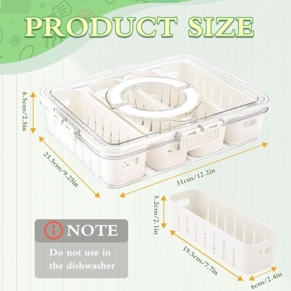 3300 ML 4 GRID STORAGE BOX - Image 7