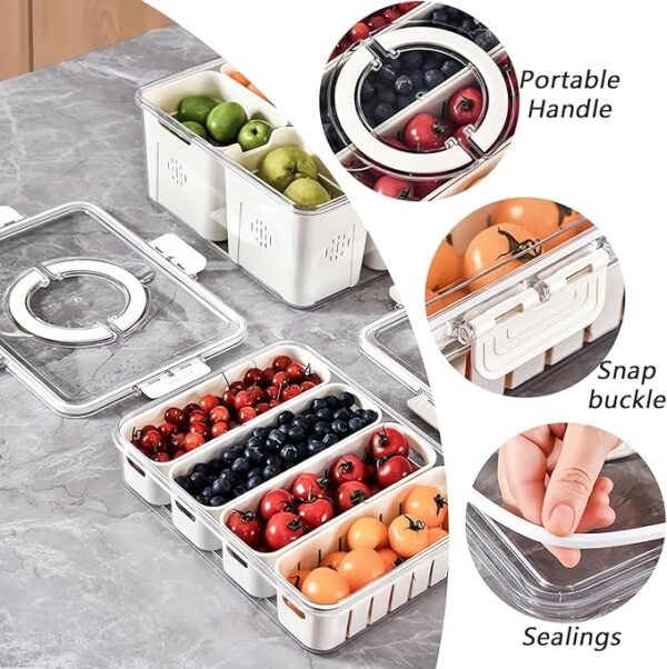3300 ML 4 GRID STORAGE BOX - Image 3